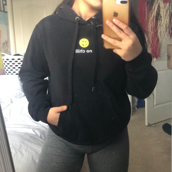 F21 Drawstring Hoodie - Picture 3 of 5